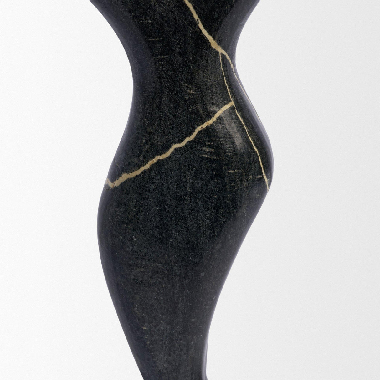 Mercana Contour Black Marble Silhouette Decorative Object