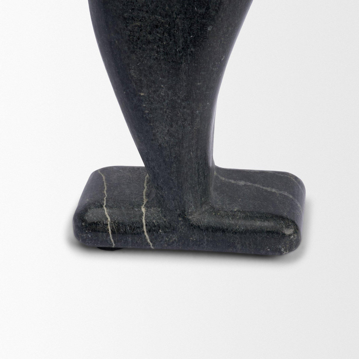 Mercana Contour Black Marble Silhouette Decorative Object