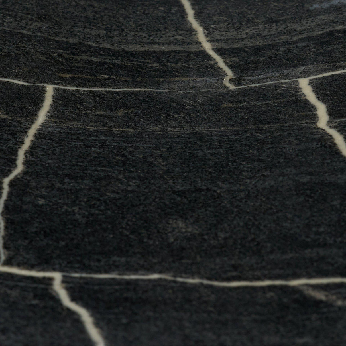 Mercana Tratto Rectangular Black Marble Tray