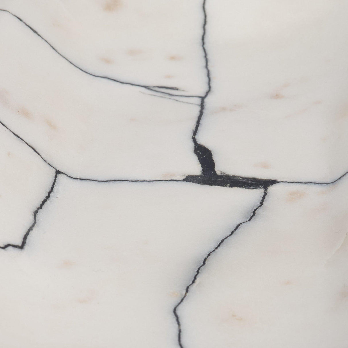 Mercana Sintessi Rectangular White Marble Decorative Bowl