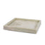 Mercana Stratus Gray Marble Square Decorative Tray