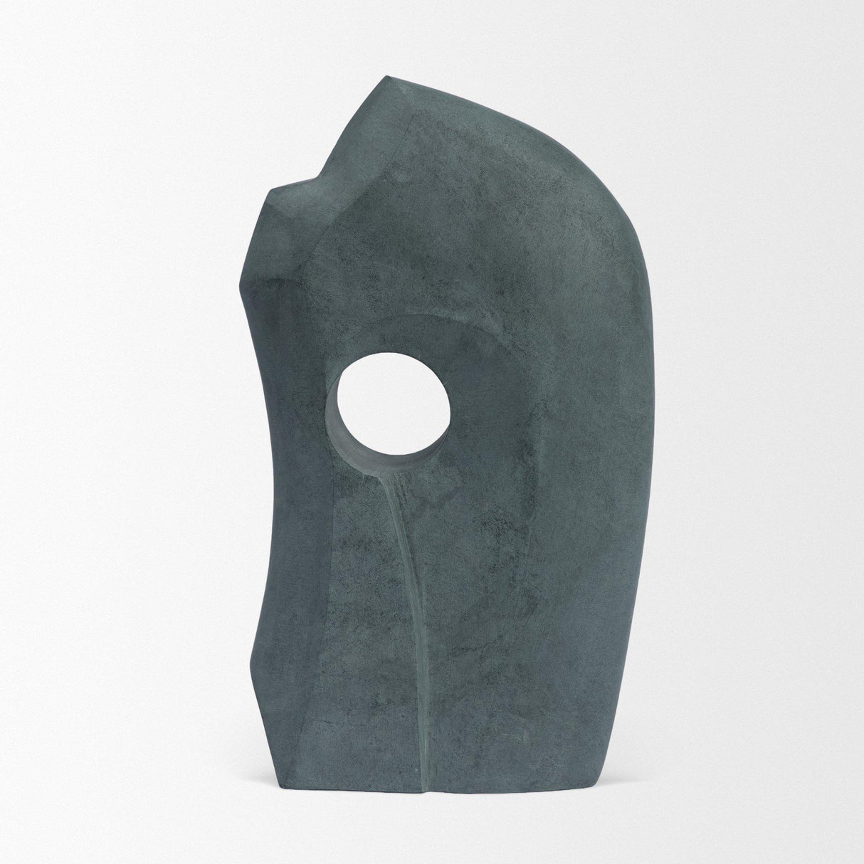 Mercana Carico Sculptural Gray Marble Decorative Object
