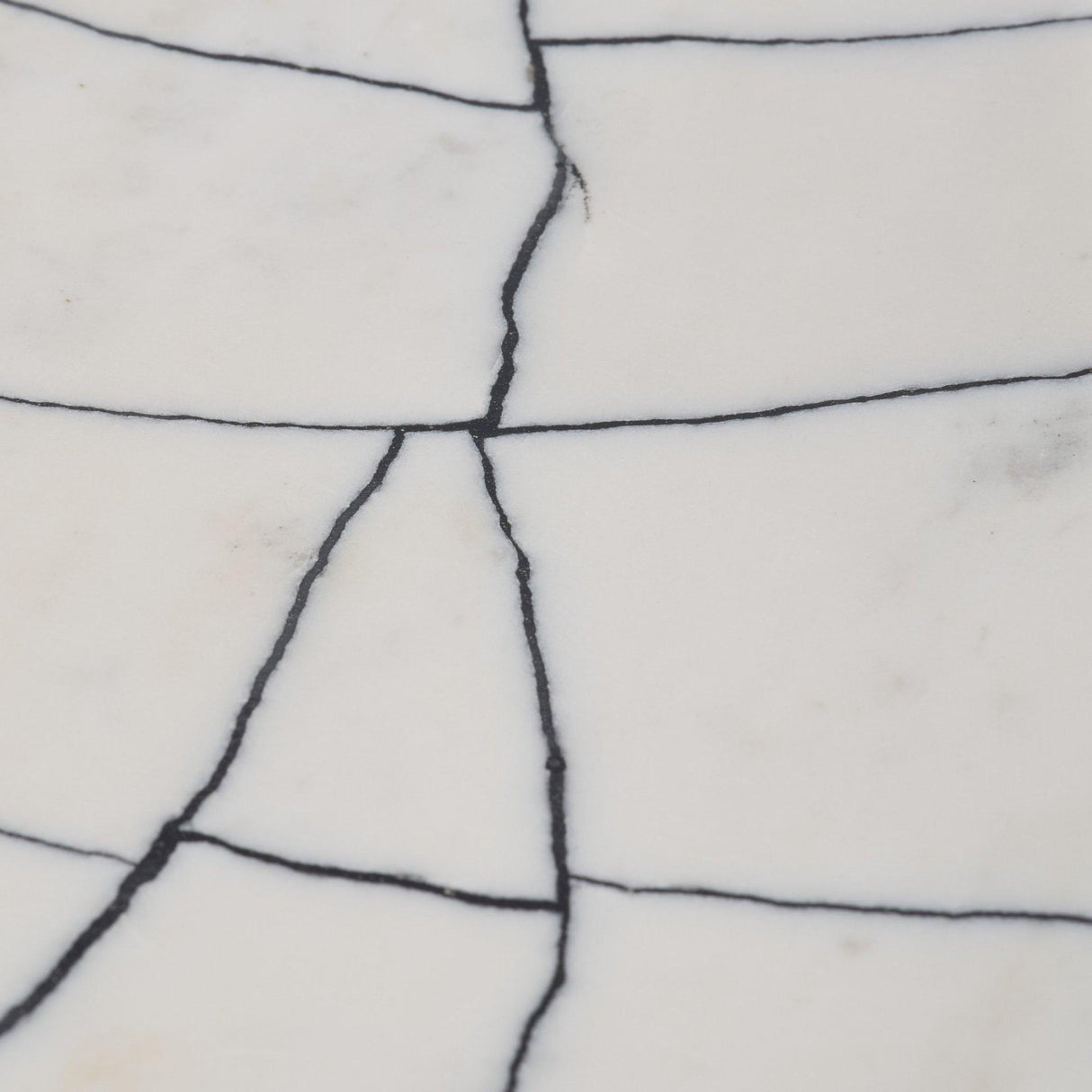 Mercana Tratto Rectangular White Marble Decorative Tray