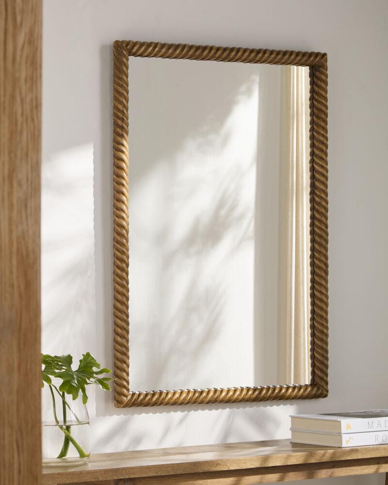 Livabliss Calayan CYAN-001 40"H x 30"W x 2"D Mirror