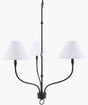 Livabliss The Johanna GAJN-001 32"L x 32"W x 22"H Ceiling Lighting