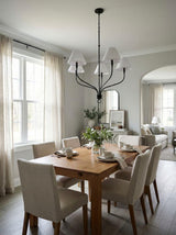 Livabliss The Johanna GAJN-003 40"L x 40"W x 23"H Ceiling Lighting
