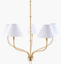 Livabliss The Johanna GAJN-004 40"L x 40"W x 23"H Ceiling Lighting