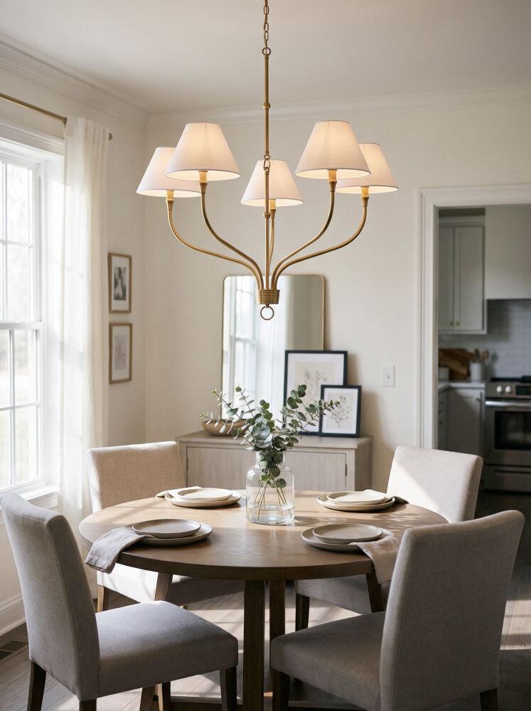 Livabliss The Johanna GAJN-004 40"L x 40"W x 23"H Ceiling Lighting