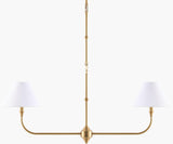 Livabliss The Palotas GAPA-002 10"L x 40"W x 14"H Ceiling Lighting