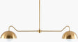 Livabliss The Stiven GASE-002 10"L x 48"W x 10"H Ceiling Lighting