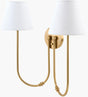 Livabliss The Luan GATL-002 9"L x 22"W x 20"H Wall Lighting