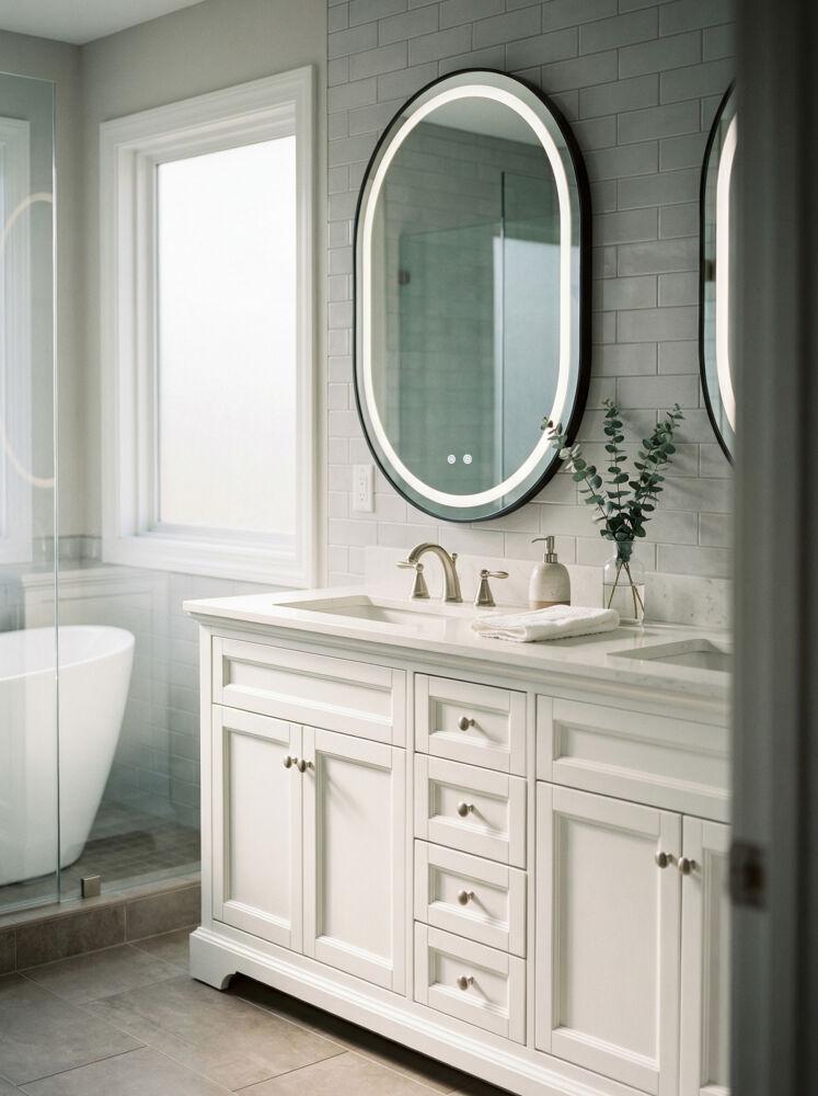 Livabliss Hena HENA-004 30"H x 40"W x 1"D Mirror