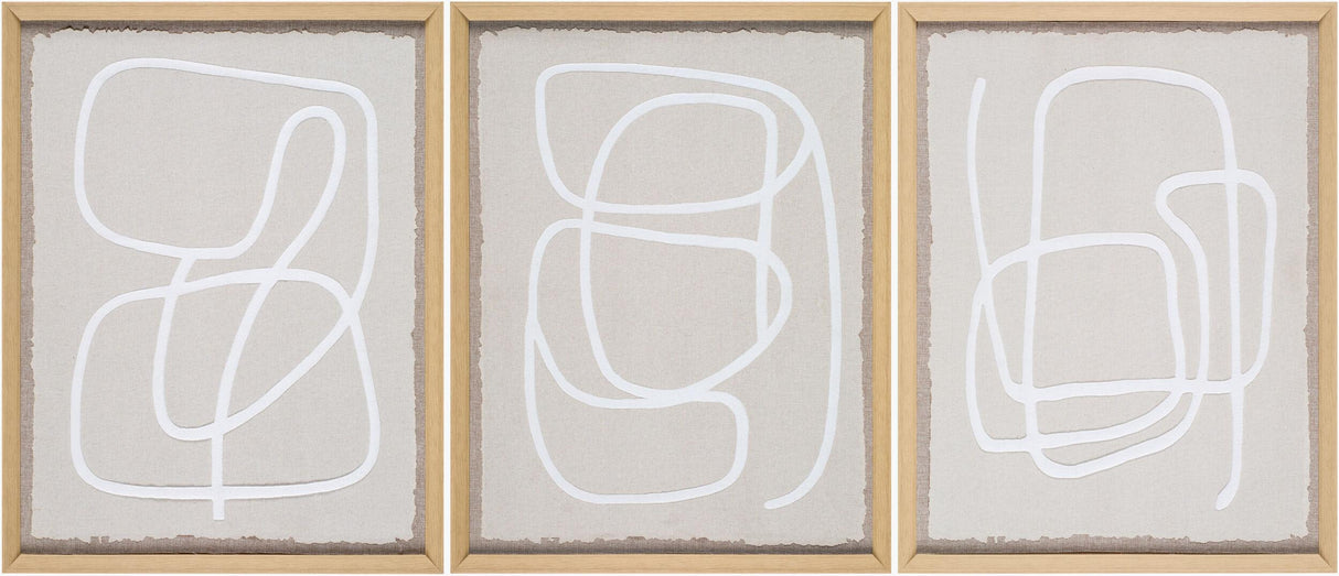 Livabliss Lines LINE-001 34"H x 26"W x 1"D; 34"H x 26"W x 1"D; 34"H x 26"W x 1"D Art