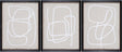 Livabliss Lines LINE-002 34"H x 26"W x 1"D; 34"H x 26"W x 1"D; 34"H x 26"W x 1"D Art