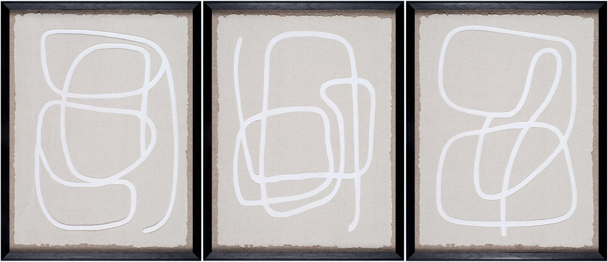 Livabliss Lines LINE-002 34"H x 26"W x 1"D; 34"H x 26"W x 1"D; 34"H x 26"W x 1"D Art