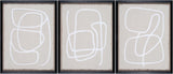 Livabliss Lines LINE-002 34"H x 26"W x 1"D; 34"H x 26"W x 1"D; 34"H x 26"W x 1"D Art