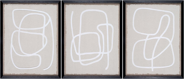 Livabliss Lines LINE-002 34"H x 26"W x 1"D; 34"H x 26"W x 1"D; 34"H x 26"W x 1"D Art