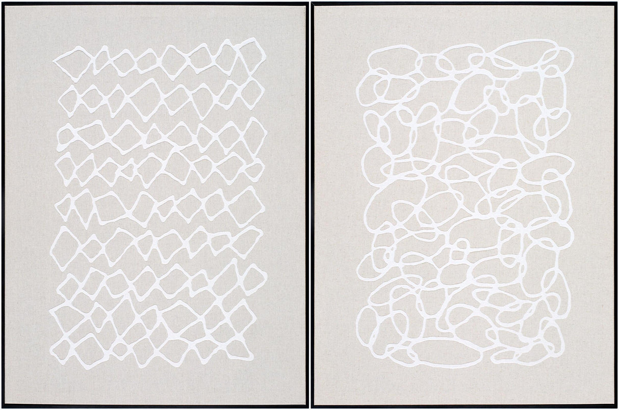 Livabliss Lines LINE-004 32"H x 24"W x 2"D; 32"H x 24"W x 2"D Art