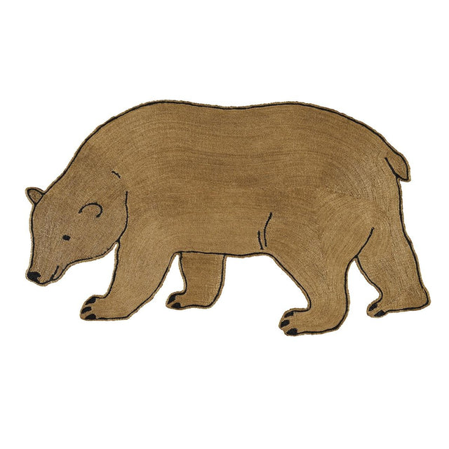Schumacher Brown/Black 8.5' x 5' Oso Rug
