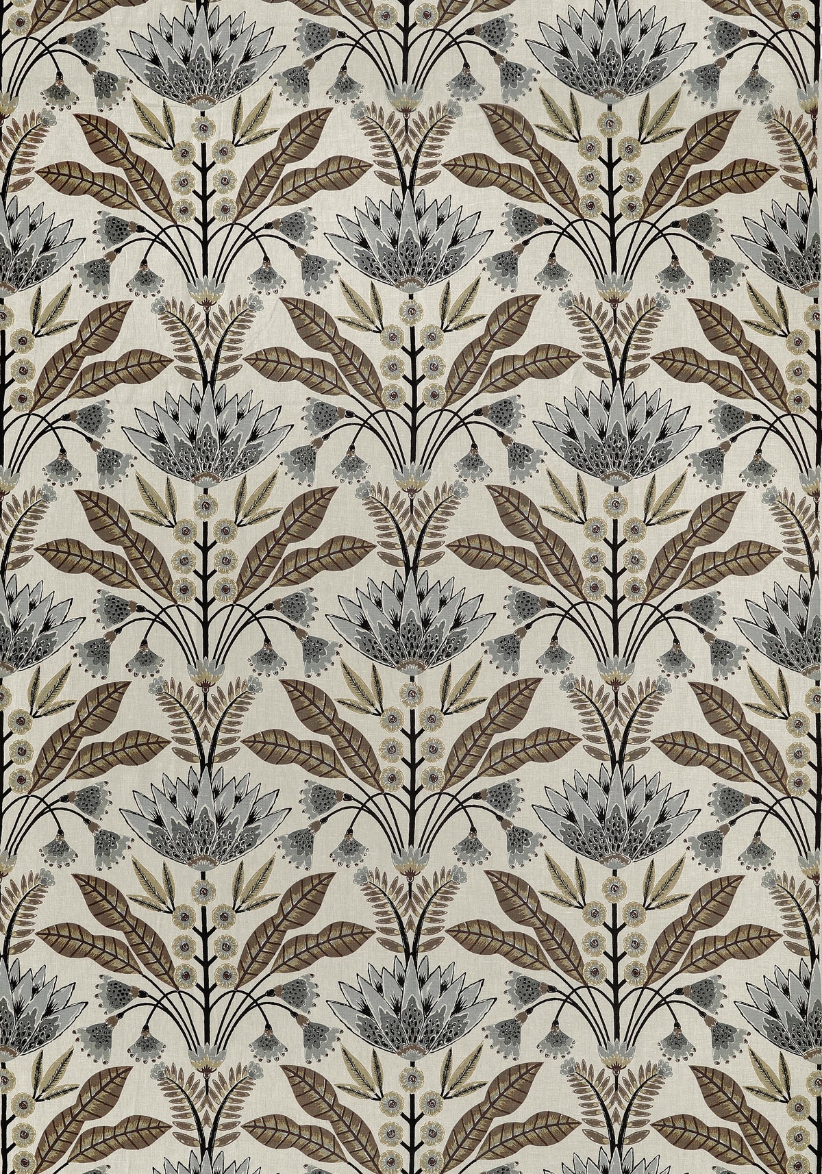 Thibaut Lotus Natural Fabric