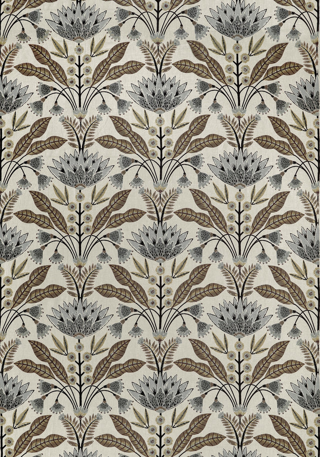 Thibaut Lotus Natural Fabric
