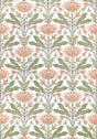 Thibaut Lotus Apricot Fabric