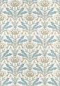 Thibaut Lotus Spa Blue Fabric