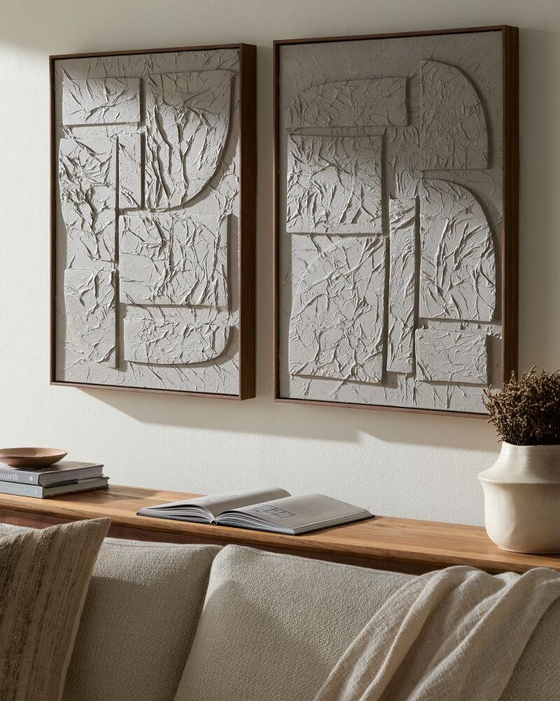 Livabliss Kako KAKO-003 32"H x 24"W x 2"D; 32"H x 24"W x 2"D Art