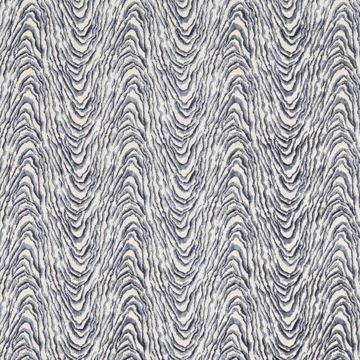 Clarke & Clarke DELVOYE VELVET INK Upholstery Fabric