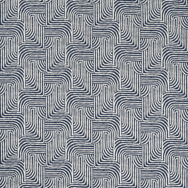 Clarke & Clarke GORMLEY JACQUARD INK Upholstery Fabric