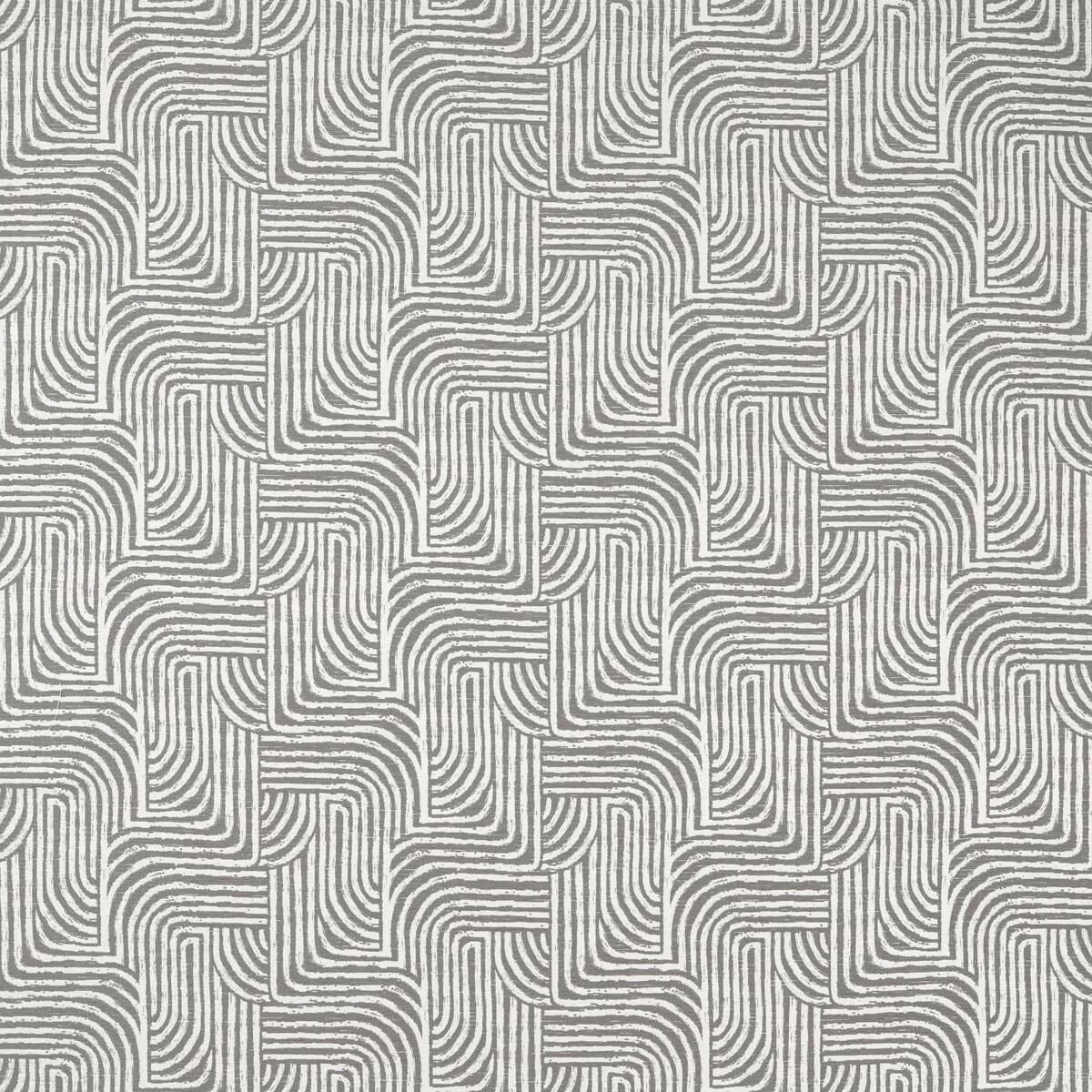 Clarke & Clarke GORMLEY JACQUARD SLATE Upholstery Fabric