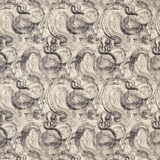 Clarke & Clarke HATOUM JACQUARD NOIR Fabric