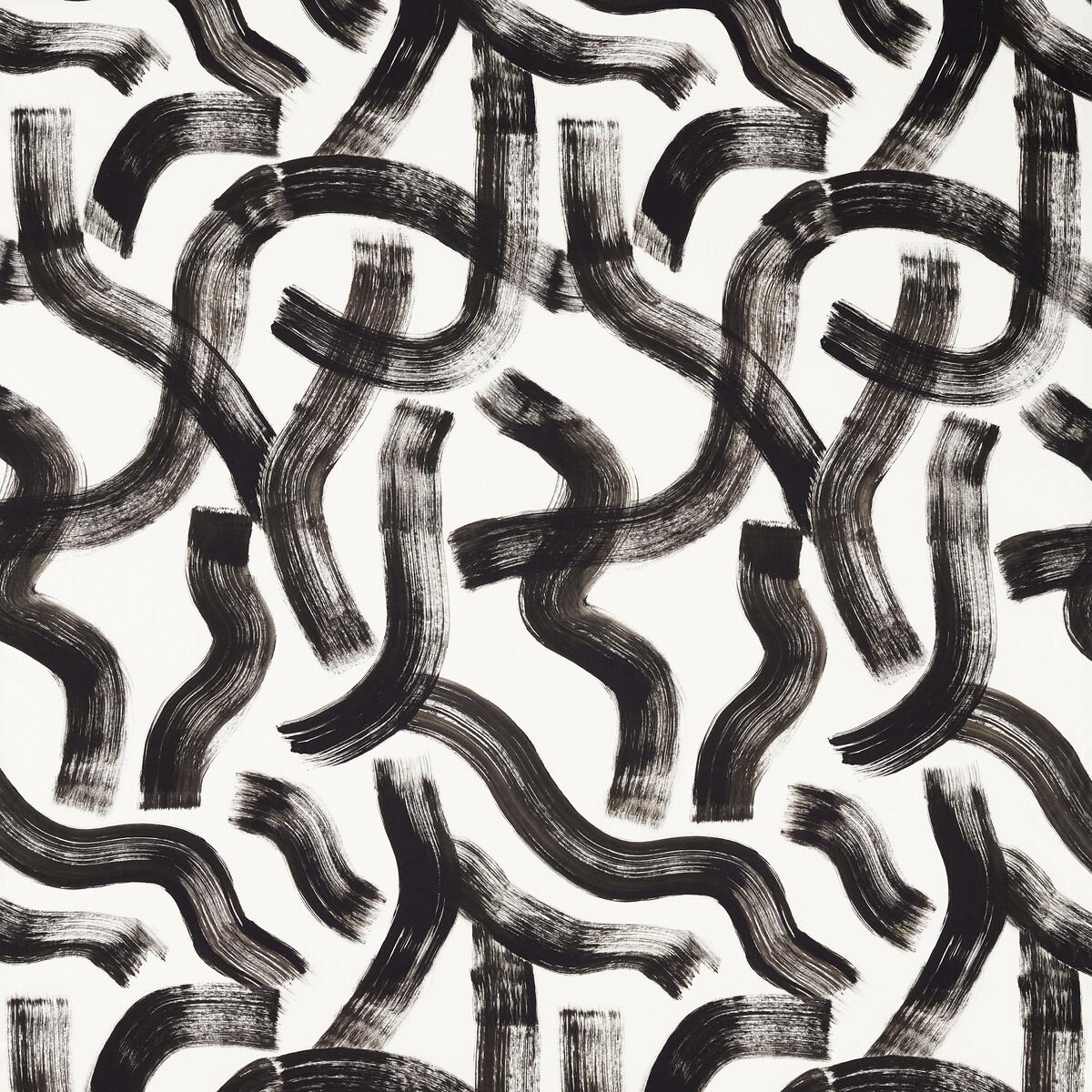 Clarke & Clarke MALEVICH NOIR Drapery Fabric