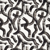 Clarke & Clarke MALEVICH NOIR Drapery Fabric