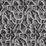 Clarke & Clarke PIERO JACQUARD NOIR Fabric