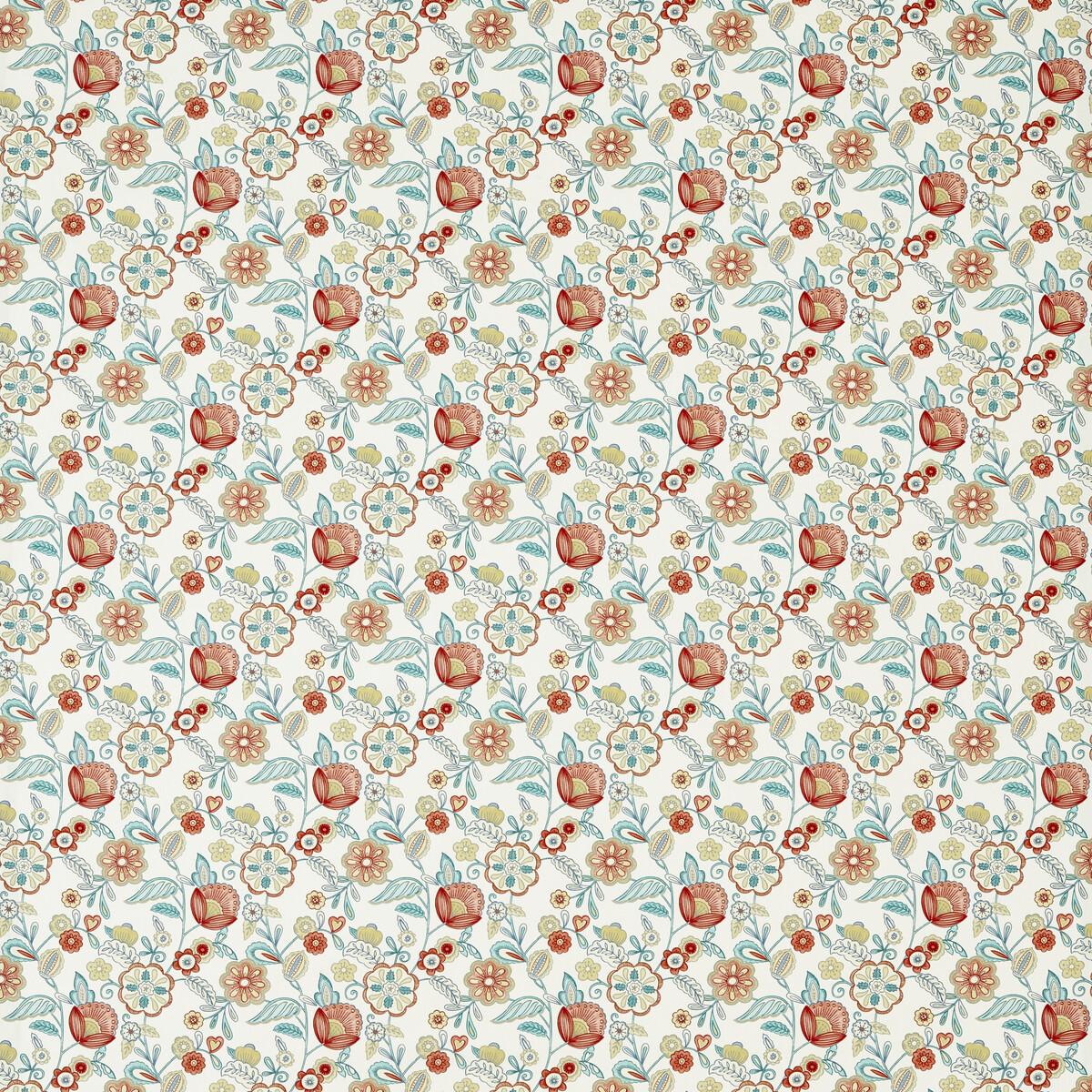 Clarke & Clarke CAMELLIA SPICE Fabric