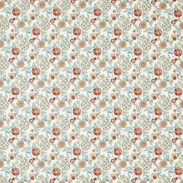 Clarke & Clarke CAMELLIA SPICE Fabric