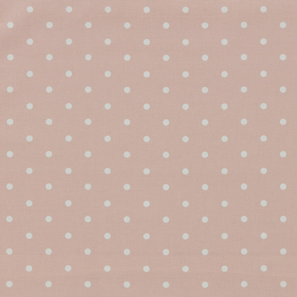 Clarke & Clarke DOTTY BLUSH Fabric