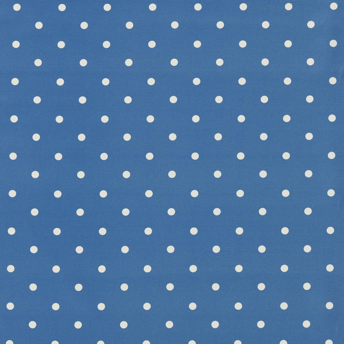 Clarke & Clarke DOTTY COBALT Fabric