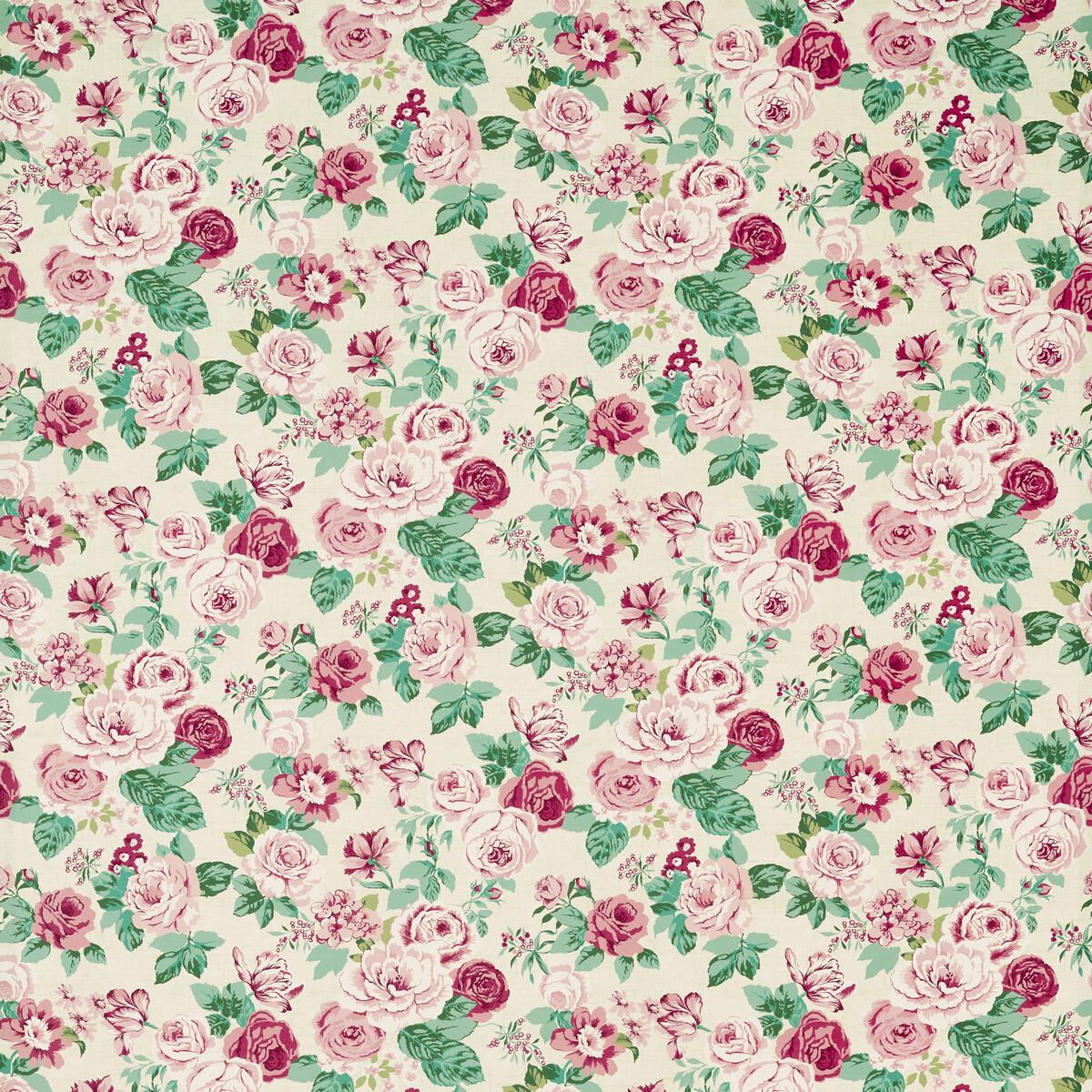 Clarke & Clarke GENEVIEVE ROSE Fabric