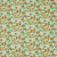 Clarke & Clarke ORANGE BLOSSOM JADE Fabric