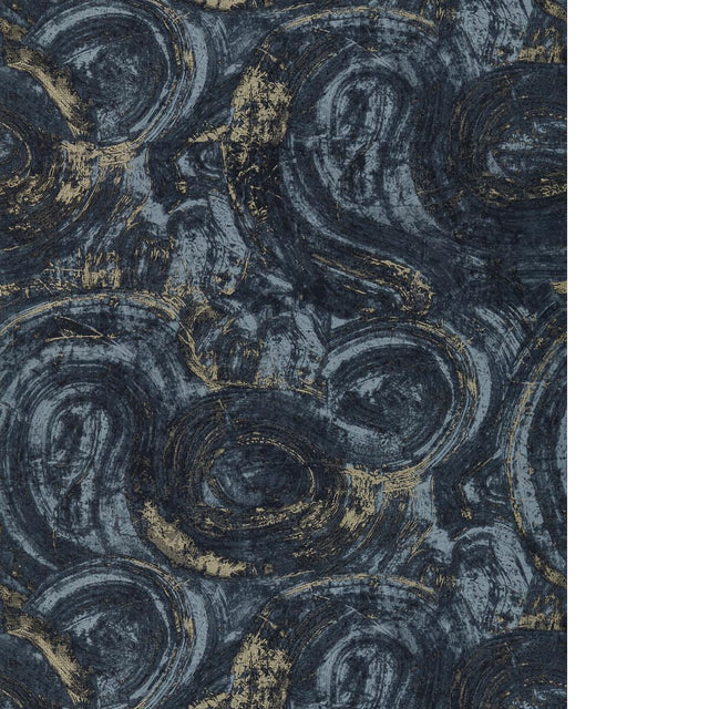 Clarke & Clarke HATOUM INK/GILVER Wallpaper