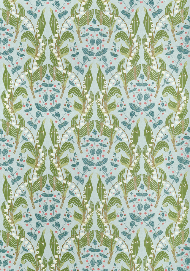 Thibaut Harbor Springs Spa Blue Fabric