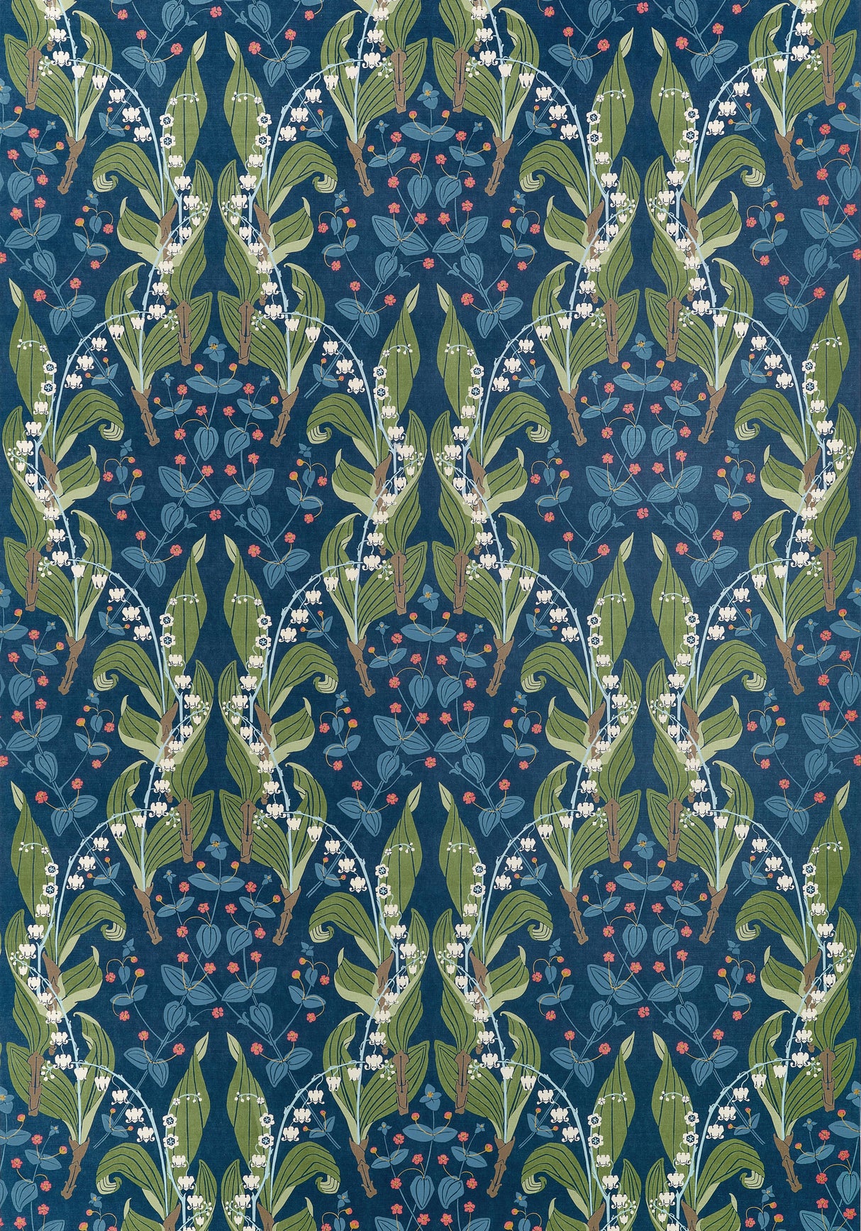 Thibaut Harbor Springs Navy Fabric