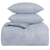 Ann Gish Blue/White King Printemps Comforter Set
