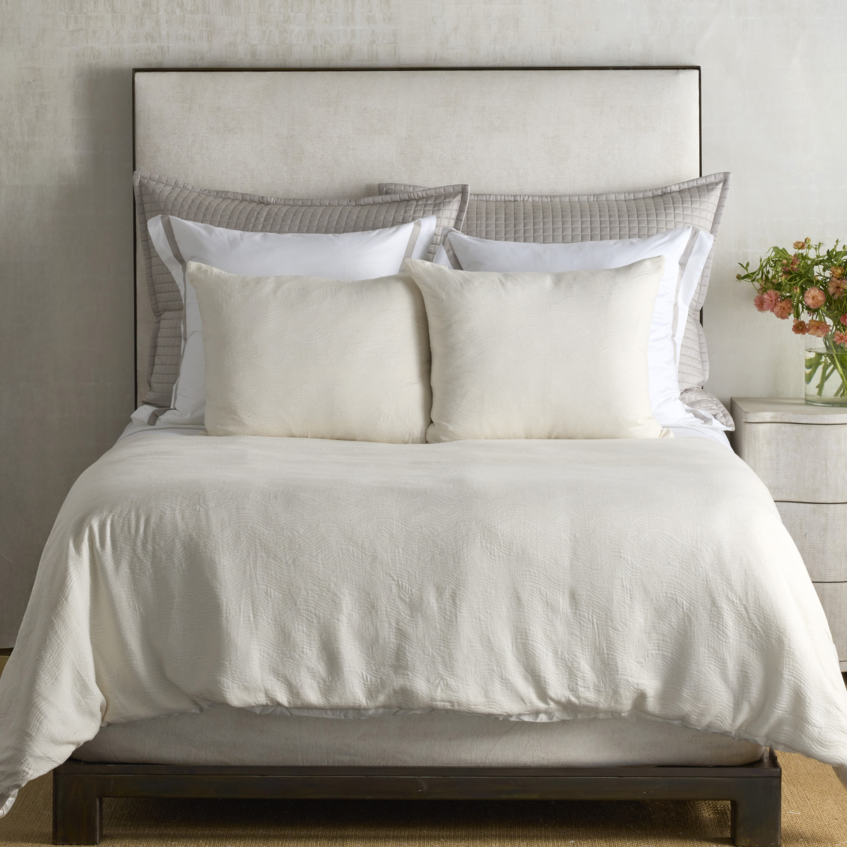 Ann Gish Silver Queen Moonstone Comforter Set