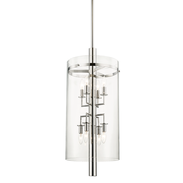 Hudson Valley Lighting Baxter POLISHED NICKEL 15W x 34H Lantern