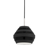 Hudson Valley Lighting Calverton POLISHED NICKEL 10W x 12H Pendant