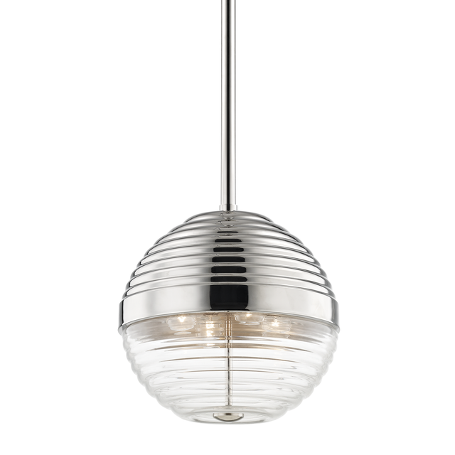 Hudson Valley Lighting Easton POLISHED NICKEL 14W x 14.25H Pendant