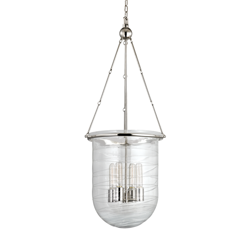 Hudson Valley Lighting Willet POLISHED NICKEL 16.5W x 38.75H Pendant